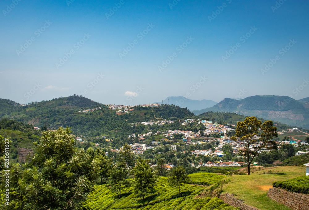 hill station view from hill top hill station view from hill top
