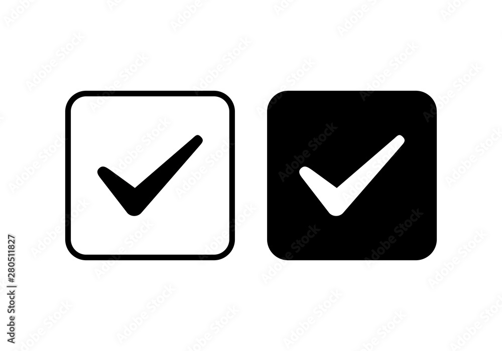 check icon vector. check mark icon. check list button icon check icon vector. check mark icon. check list button icon