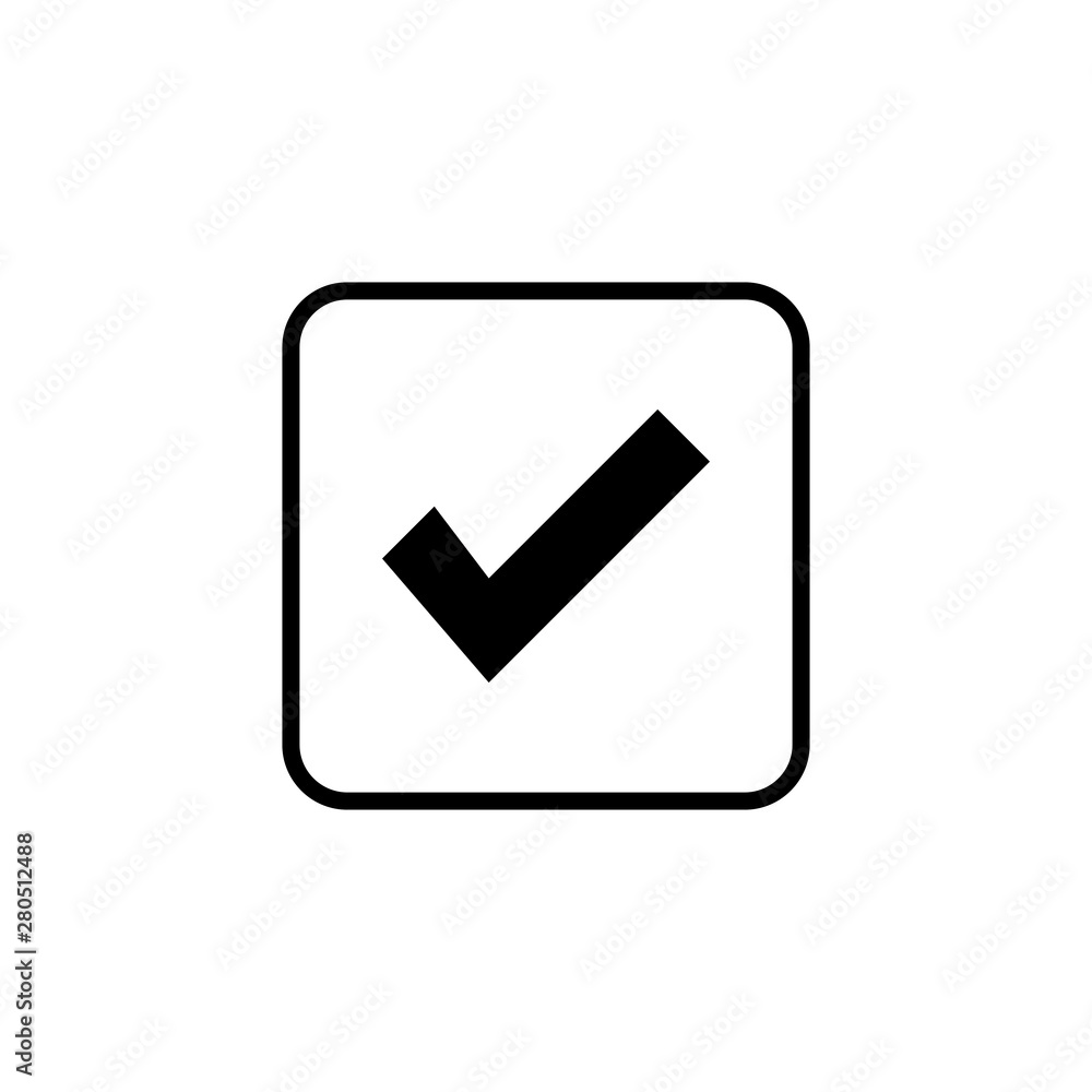 check icon vector. check mark icon. check list button icon check icon vector. check mark icon. check list button icon