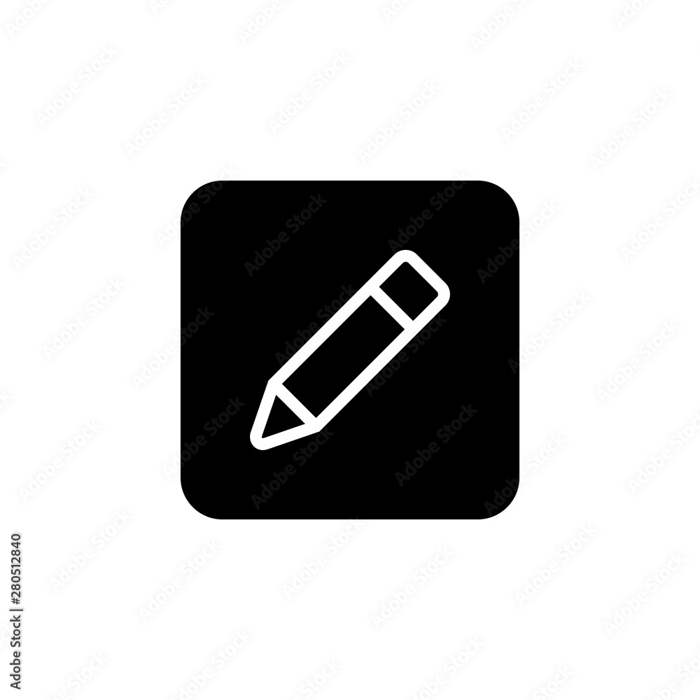 Edit icon vector. Pencil icon. sign up Icon vector Edit icon vector. Pencil icon. sign up Icon vector