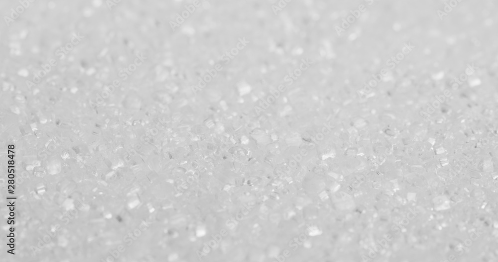Pile of sugar in white Pile of sugar in white