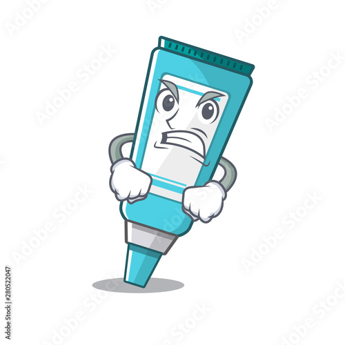 Angry ointment placed in character medicine box