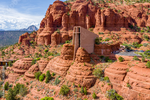 Obraz na płótnie Sedona Aerial w salonie