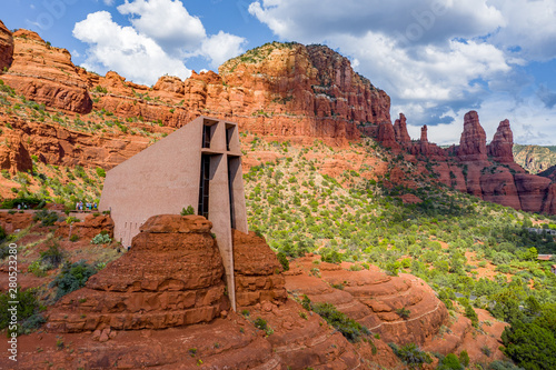 Obraz na płótnie Sedona Aerial w salonie