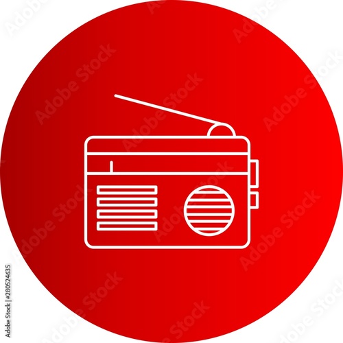 Radio icon for your project