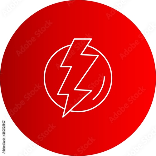 Lightening  icon for your project