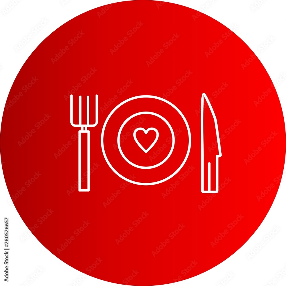 Tableware icon for your project Tableware icon for your project