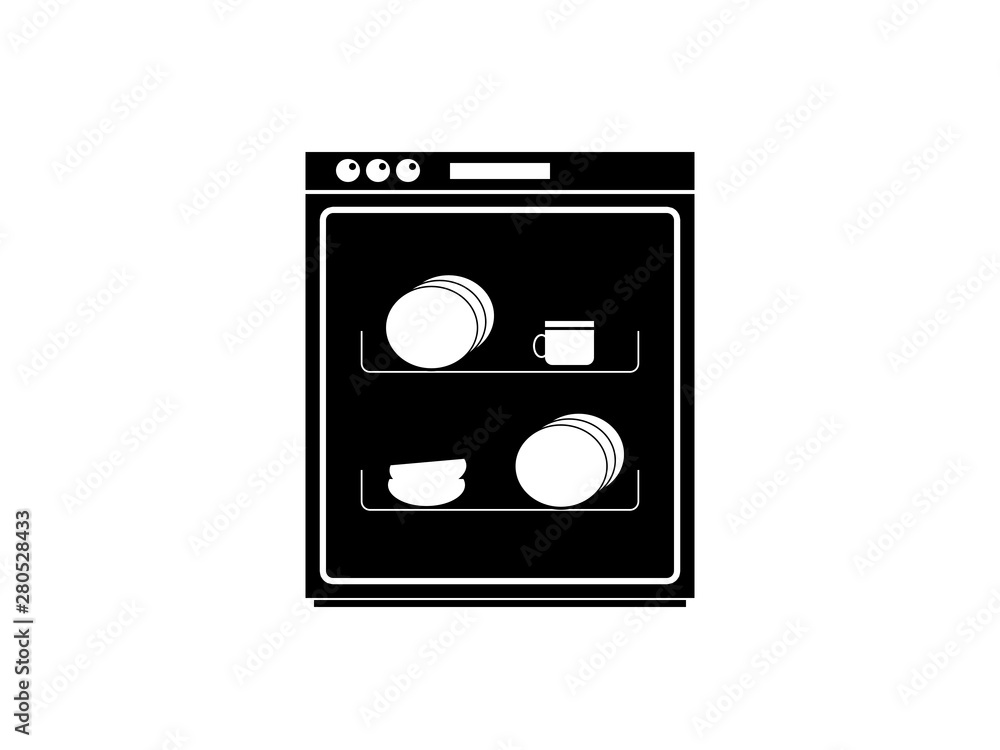 Fototapeta premium Dishwasher