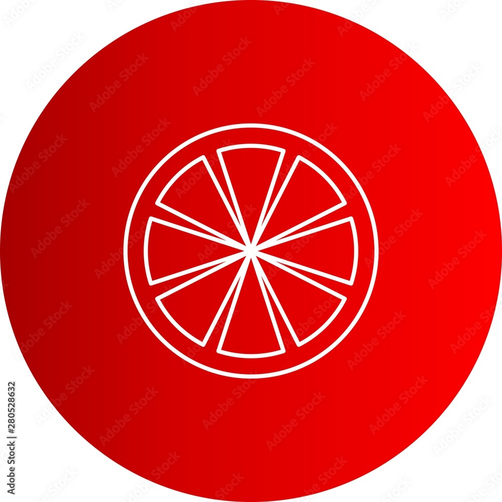 Orange Slice icon for your project Orange Slice icon for your project