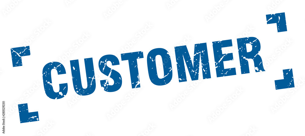 customer stamp. customer square grunge sign. customer customer stamp. customer square grunge sign. customer