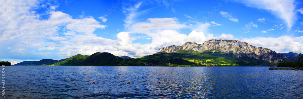 Attersee Panorama Attersee Panorama