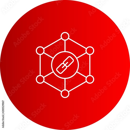 Link Building icon for your project