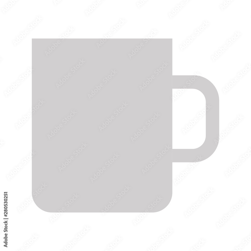 tea cup, restaurant related flat design icon. tea cup, restaurant related flat design icon.