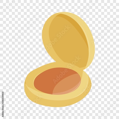 Puff-box icon. Cartoon illustration of puff-box vector icon for web