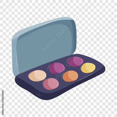 Eyeshadow icon. Cartoon illustration of eyeshadow vector icon for web