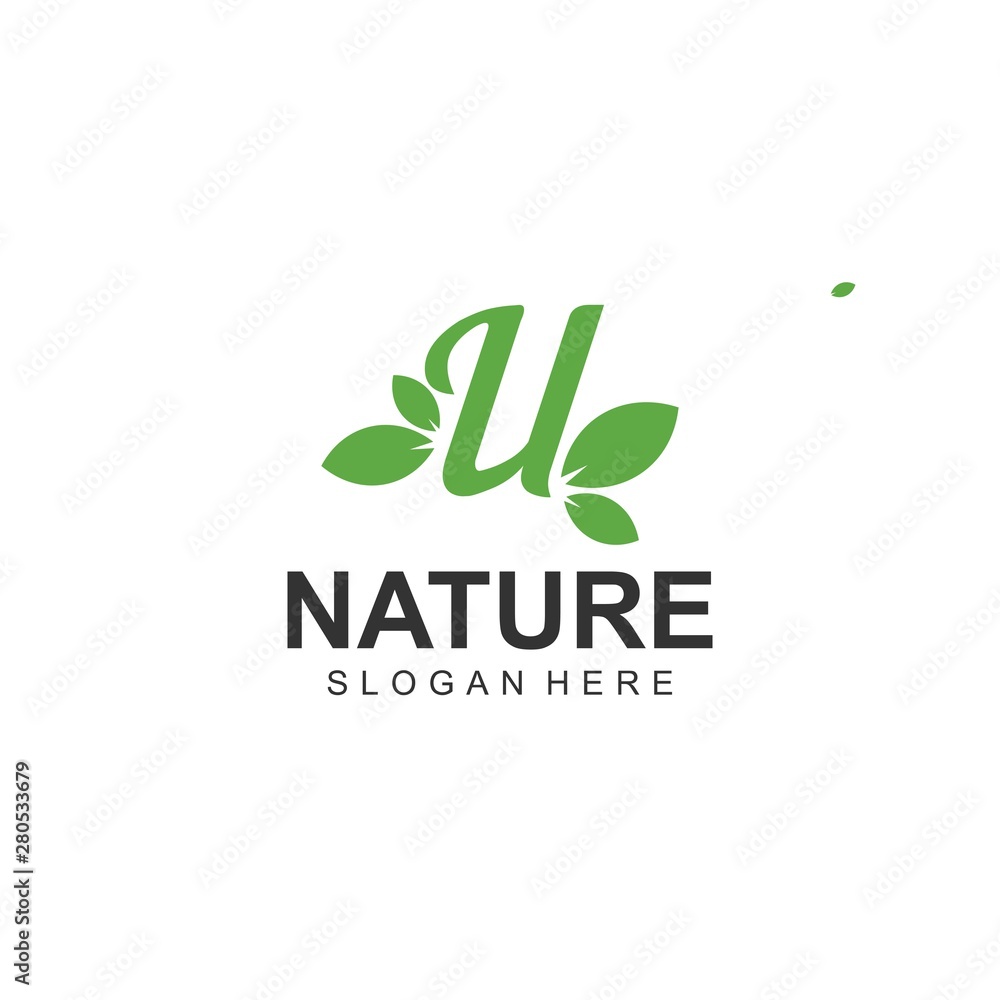 Logos of green leaf ecology nature element vector Logos of green leaf ecology nature element vector