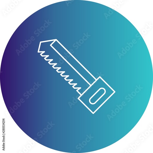 Handsaw icon for your project