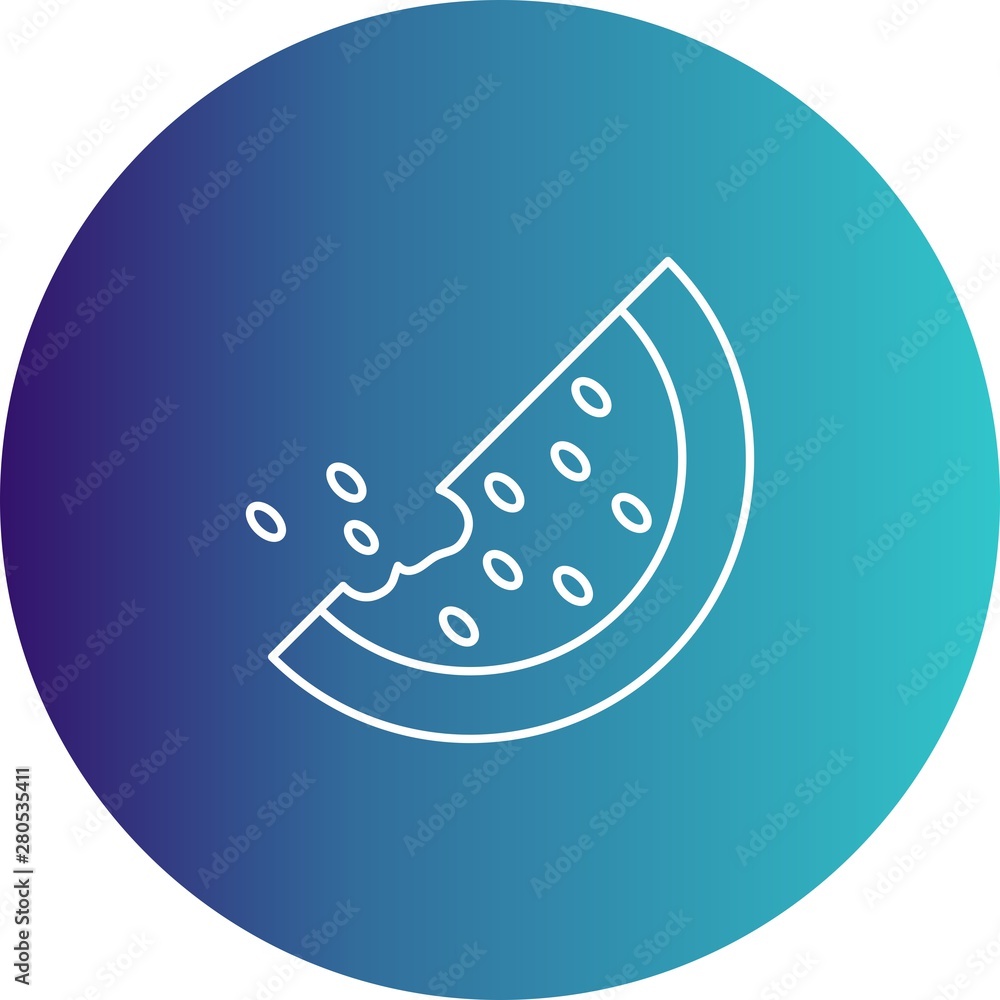 Watermelon icon for your project Watermelon icon for your project
