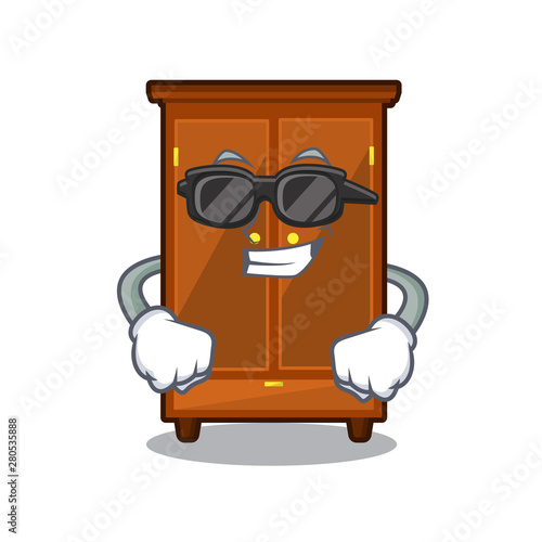 Super cool wardrobe in the a character shape