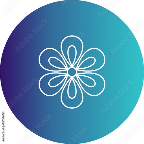 Flowers icon for your project