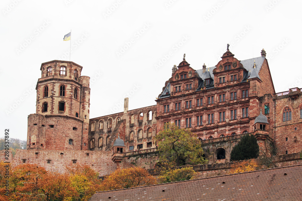 Heidelberg castle, Heidelberg city, Germany	