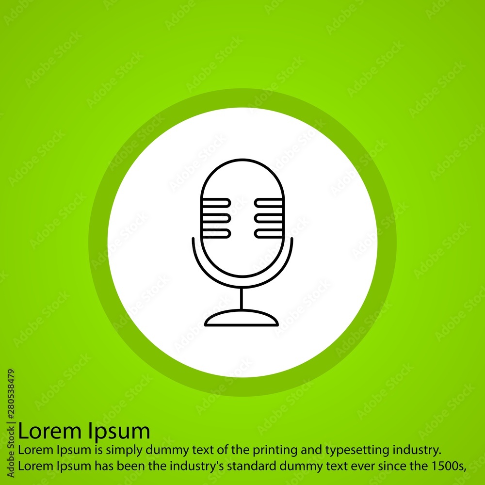 Microphone icon for your project Microphone icon for your project