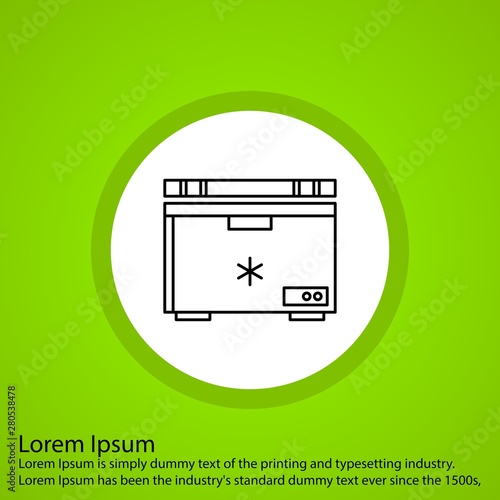 Deep Freezer icon for your project