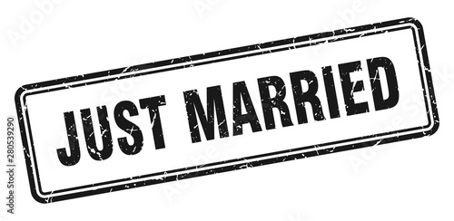 just married