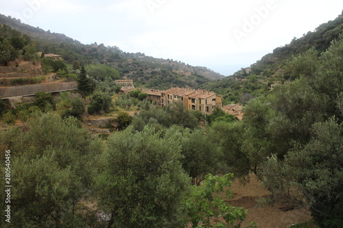 View to Valldemossa, West Coast, Mallorca, Spain