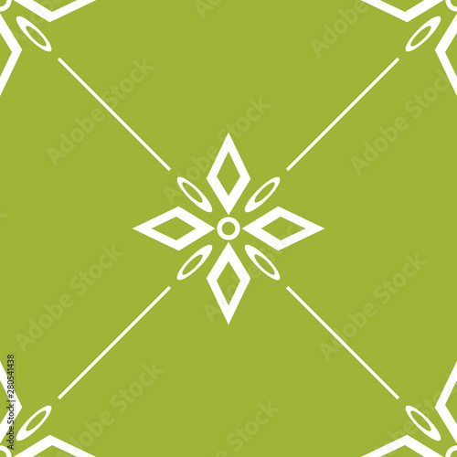 abstract floral seamless pattern with flowers, netting and leaves