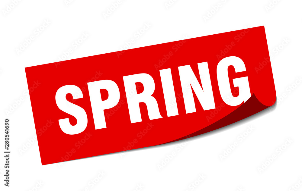 spring sticker. spring square isolated sign. spring spring sticker. spring square isolated sign. spring