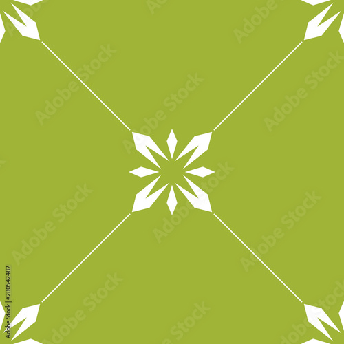 abstract floral seamless pattern with flowers, netting and leaves