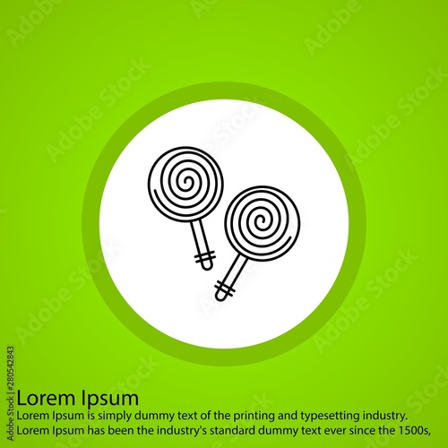 Lollypop icon for your project