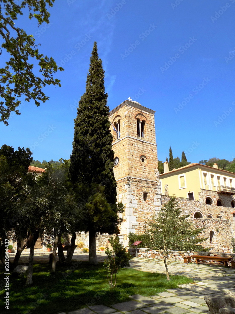 medieval Greek monastery 