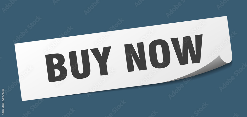 buy now sticker. buy now square isolated sign. buy now