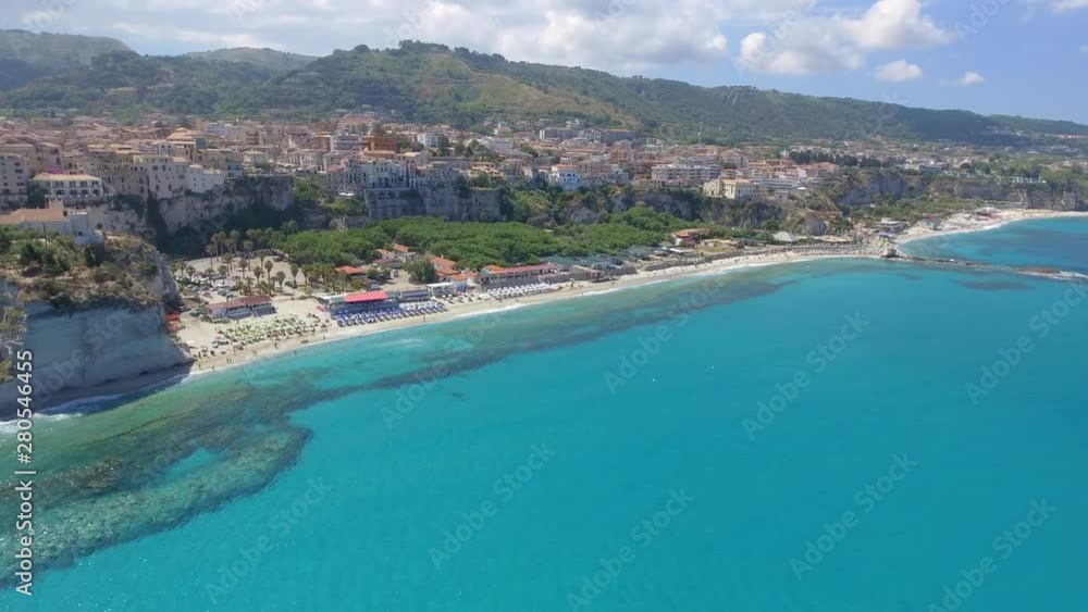 Aerial view of Tropea skyline, Calabria Aerial view of Tropea skyline, Calabria