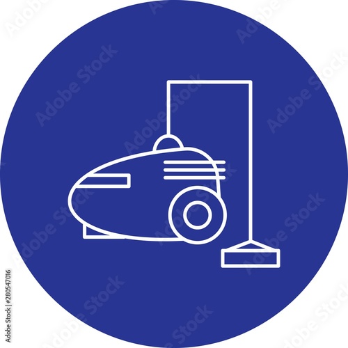 Vaccum cleaner icon for your project