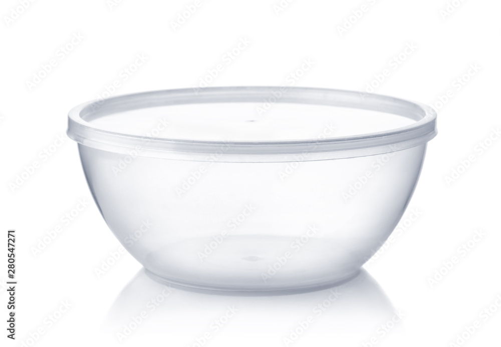 Empty disposable transparent plastic bow Empty disposable transparent plastic bow