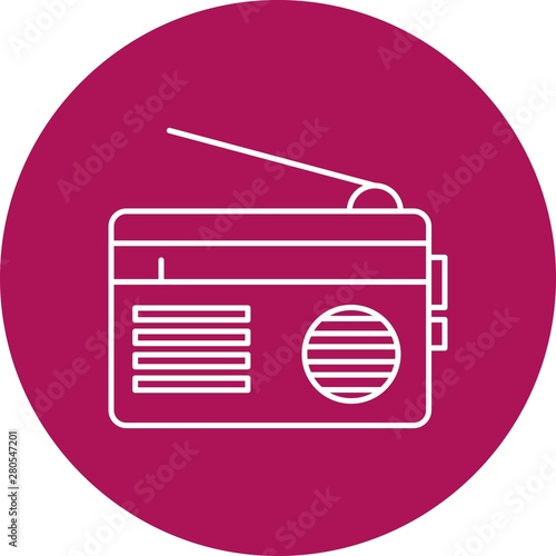 Radio icon for your project