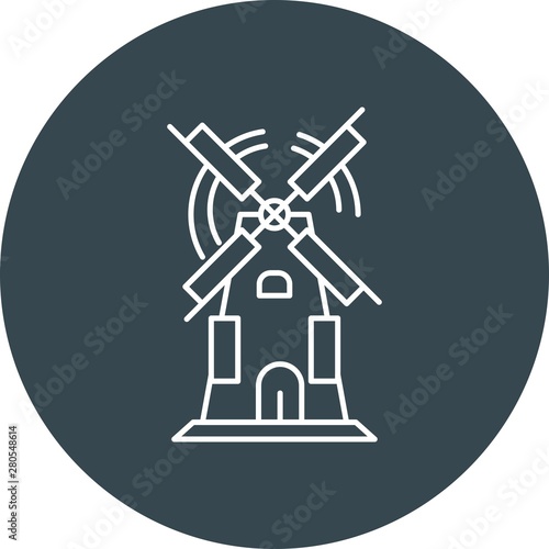 Windmill icon for your project