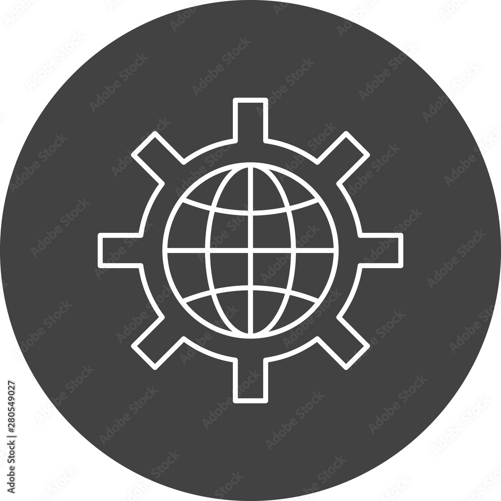 World setting icon for your project World setting icon for your project
