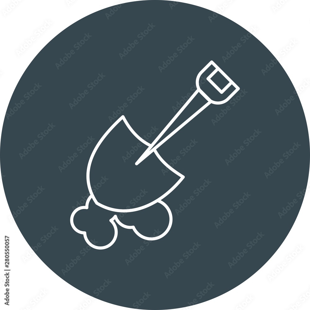 Shovel icon for your project Shovel icon for your project