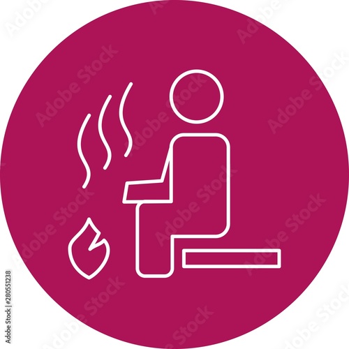 Steam Room icon for your project