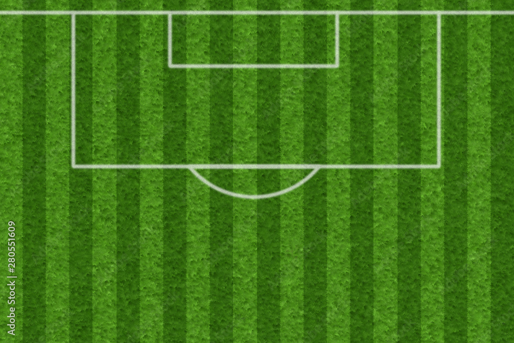 Obraz premium Football Grass and Field