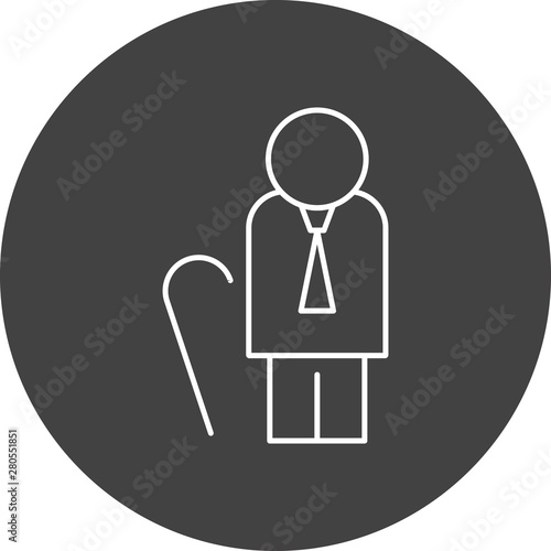 Retirement icon for your project