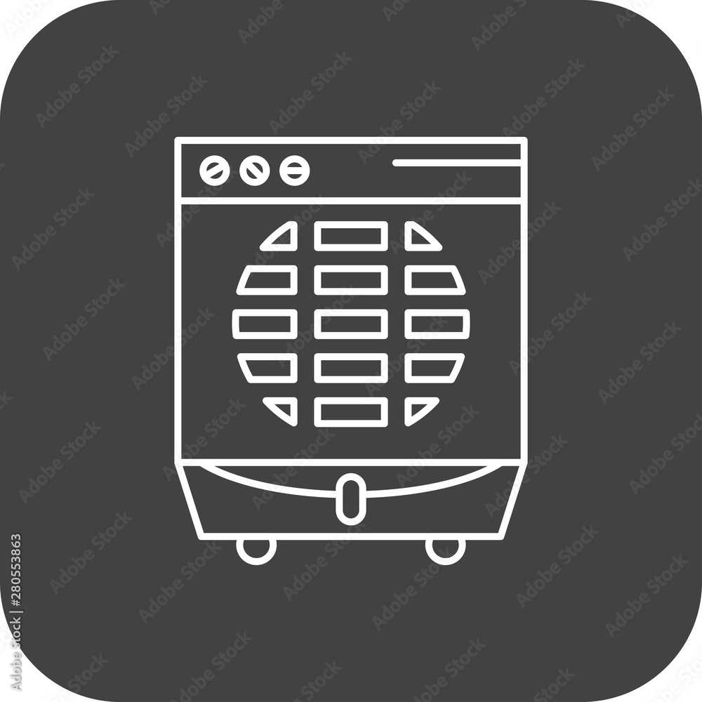 Washing machine icon for your project