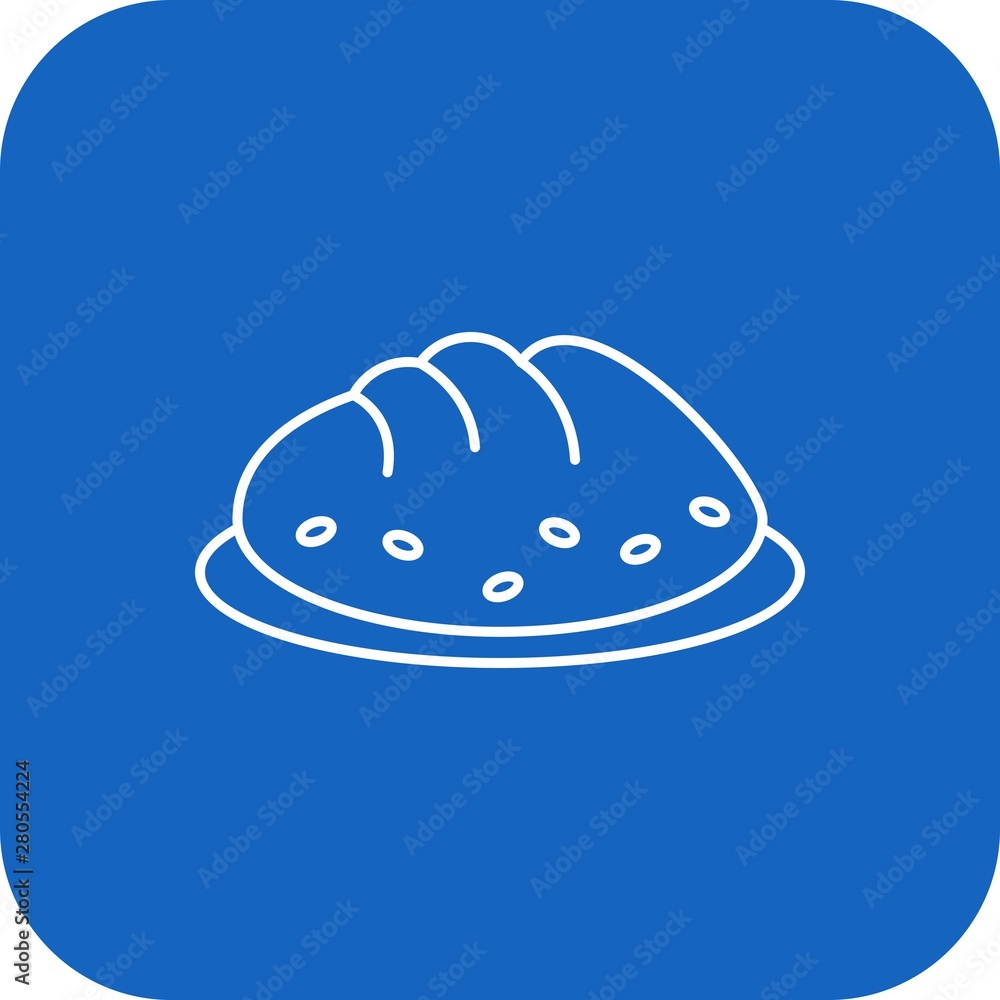 Loaf of Bread icon for your project Loaf of Bread icon for your project