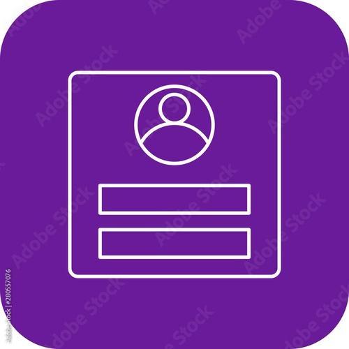 CV icon for your project