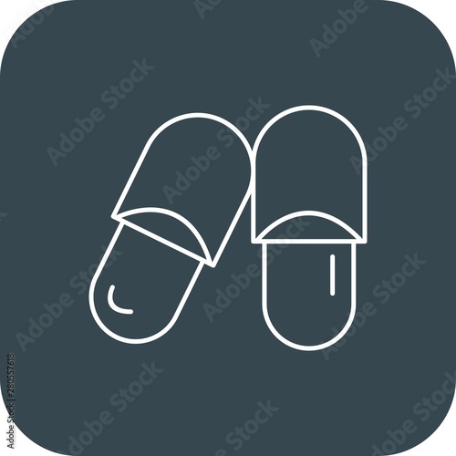 Sandal icon for your project