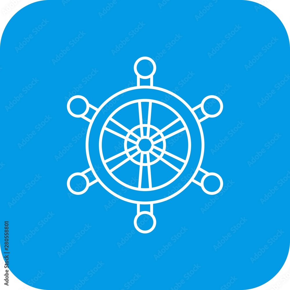 Ship Helm icon for your project Ship Helm icon for your project